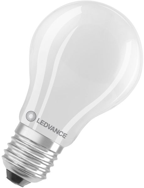 LEDVANCE LED CLASSIC A ENERGIEEFFIZIENZ B DIM S 4.3W 827 mattiert E27