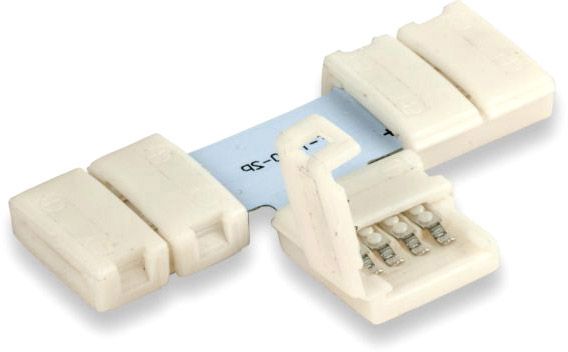 ISOLED Clip-T-Verbinder (max. 5A) für 2-pol. IP20 Flexstripes mit Breite 10mm, Pitch-Abstand