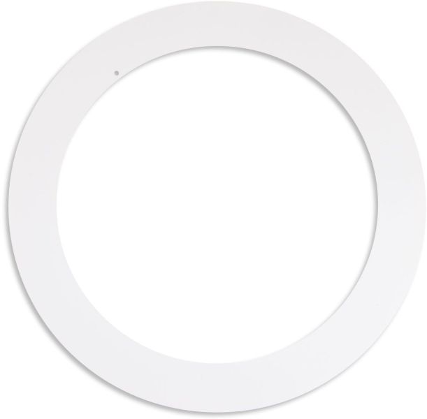 ISOLED Loch Adapterring für Downlights, mit Federn, weiß, ID 201mm - AD 287mm