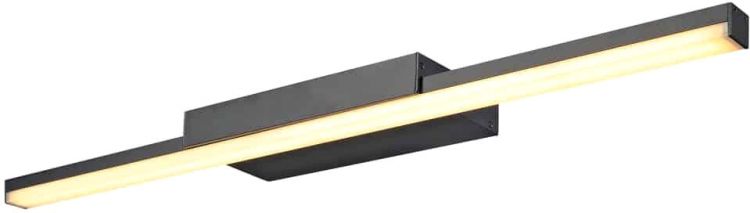 SLV GLENOS® 60, Indoor LED Spiegelleuchte schwarz CCT switch 3000/4000K